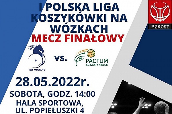 I Polska Liga Koszykówki na wózkach - mecz finałowy