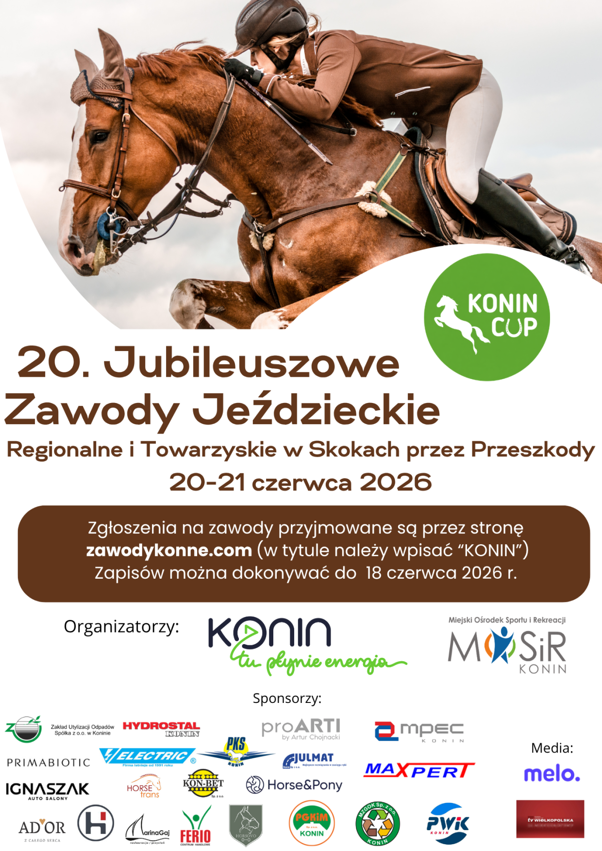 plakat 20. konincup